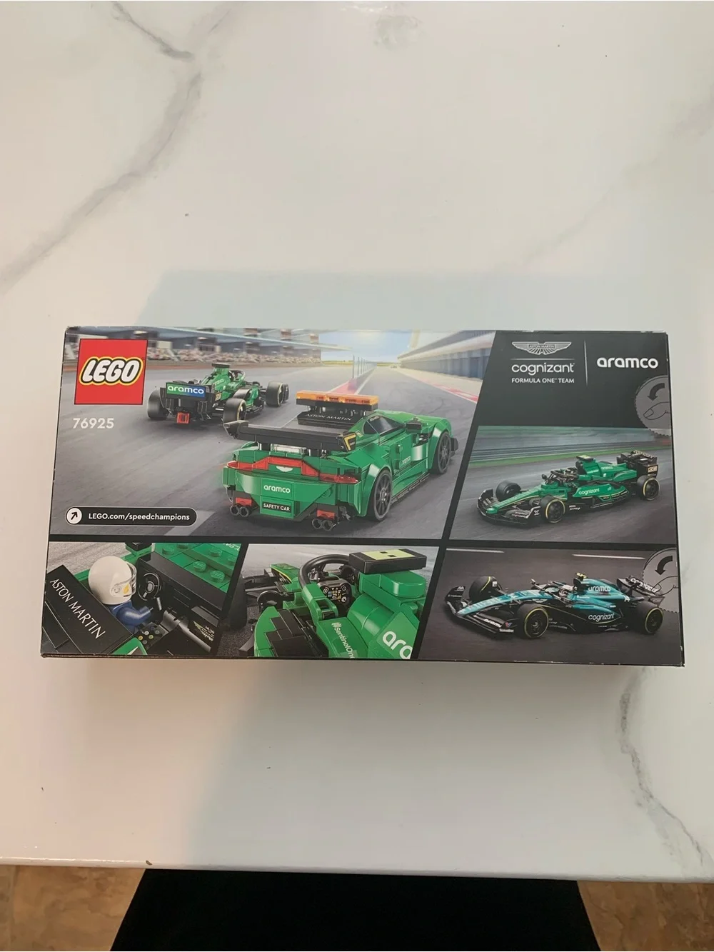 Lego set showing
